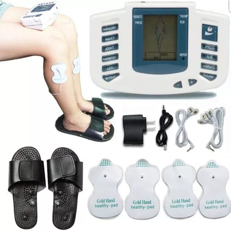 ZHOPI CO - Gym Monitor Terapia Pasiva Electro Masajeador Mas Sandalias