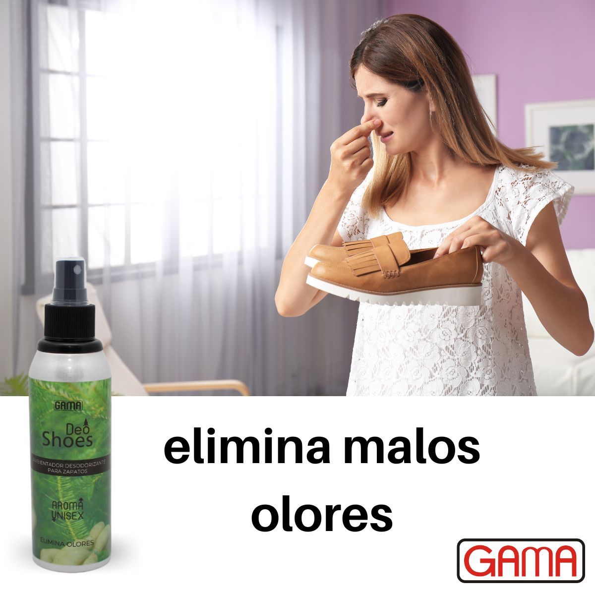 GAMA - Deo-Shoes Ambientador para Calzado