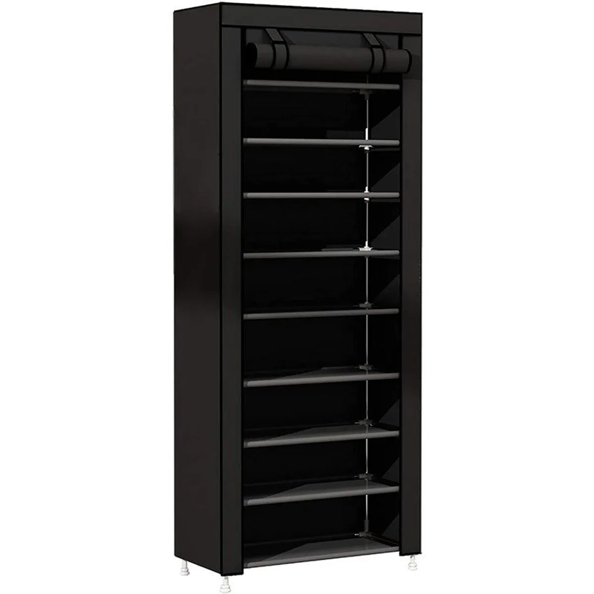 STAY ELIT - Zapatera Tipo Closet 9 Niveles para 27 Pares Color Negro Stay Elit