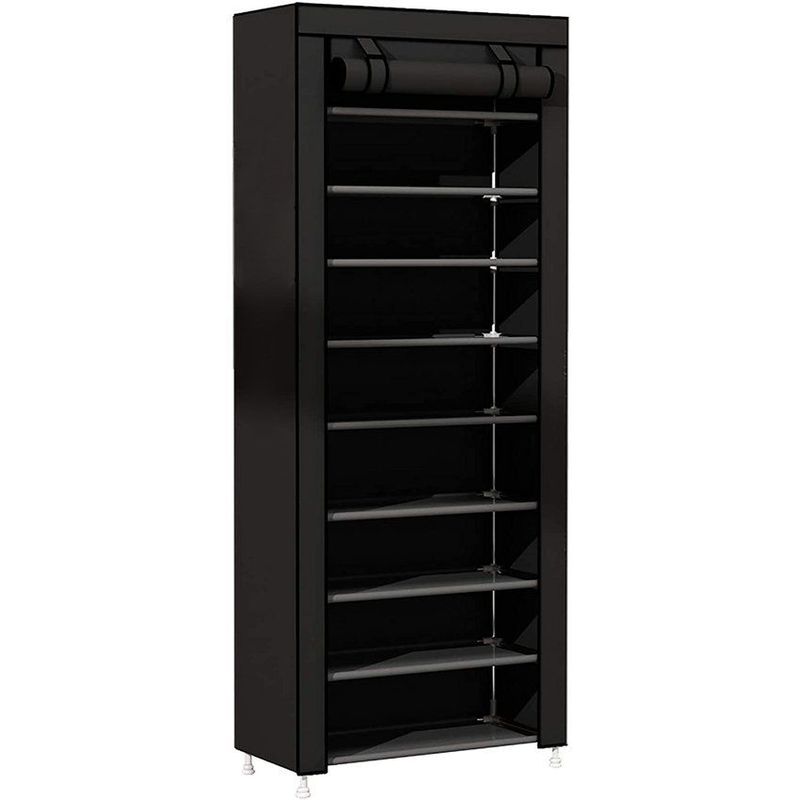 STAY ELIT - Zapatera Tipo Closet 9 Niveles para 27 Pares Color Negro Stay Elit