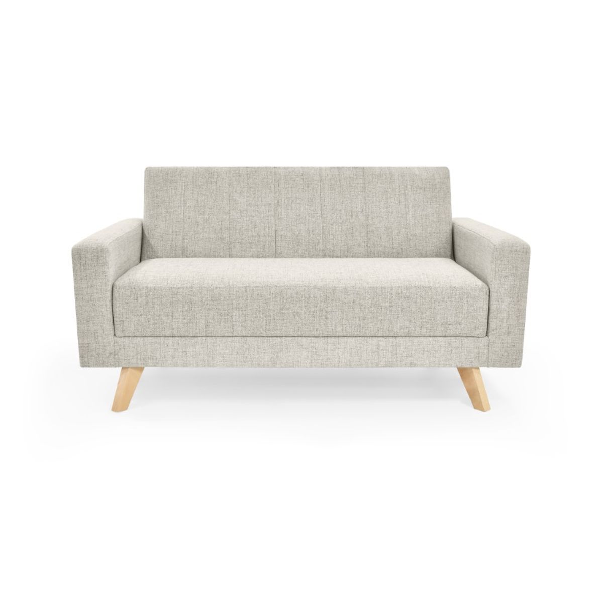 VENECIA - Sofa 2 Puestos Baru 152x83X83 Tela Taupe