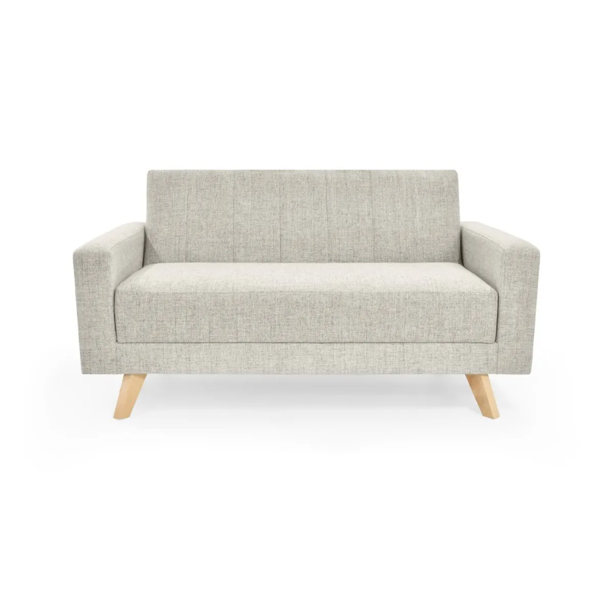 VENECIA - Sofa 2 Puestos Baru 152x83X83 Tela Taupe