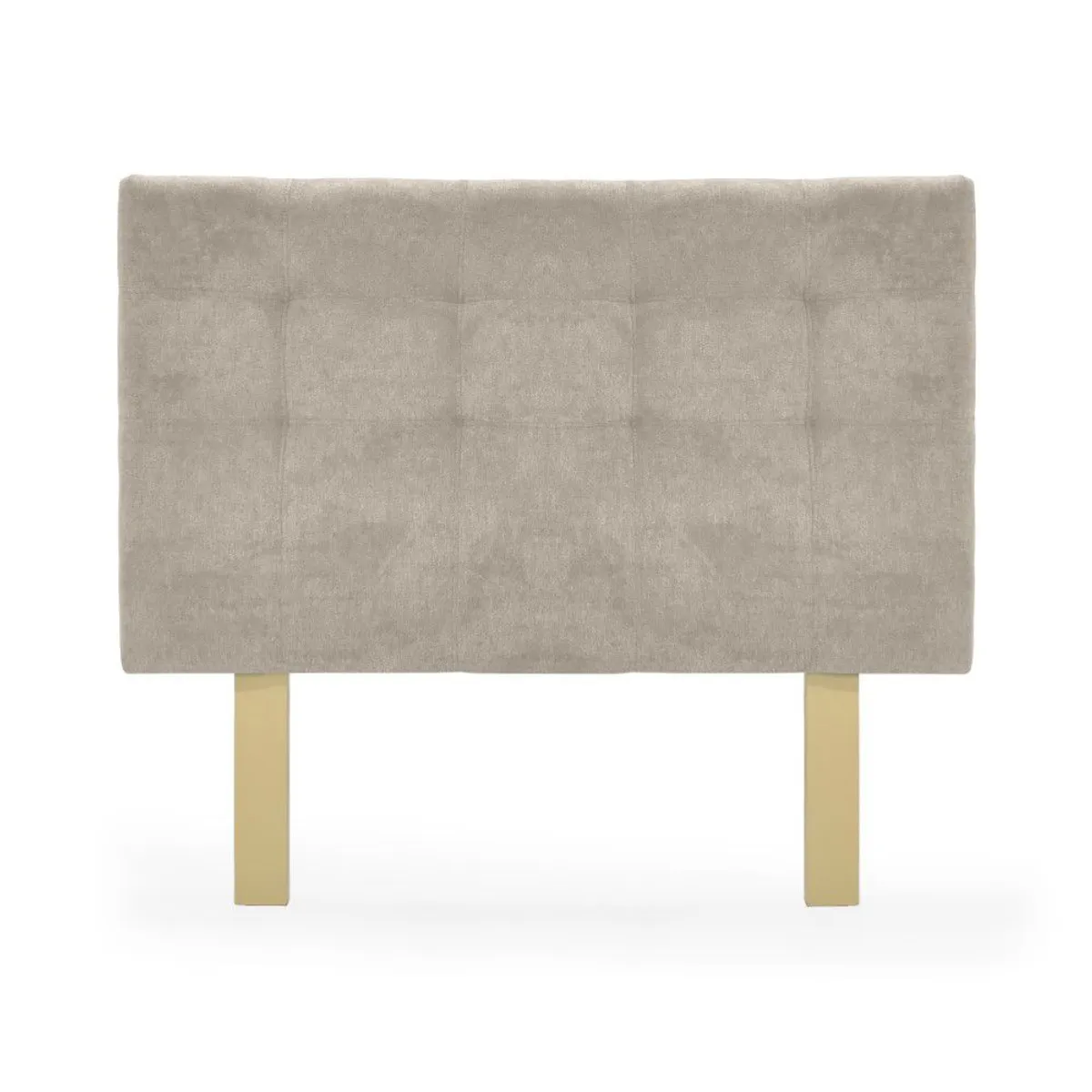 VENECIA - Cabecero Capitoneado Verona Doble Tela Taupe