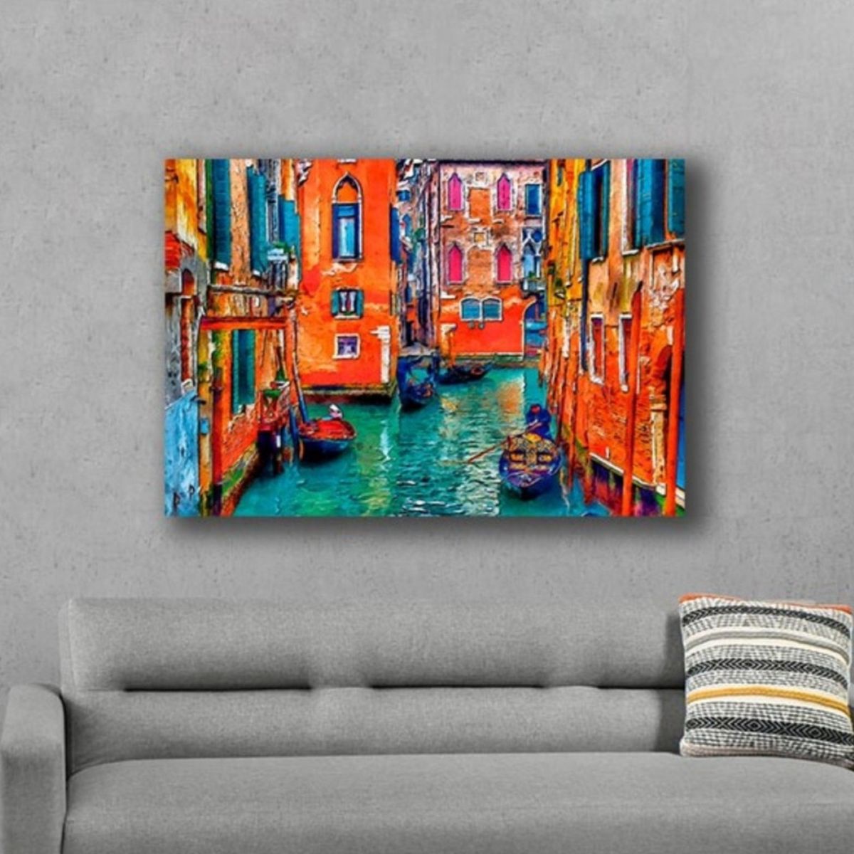 VENECIA - Cuadro Venecia Colores M (70 x 45 cm)