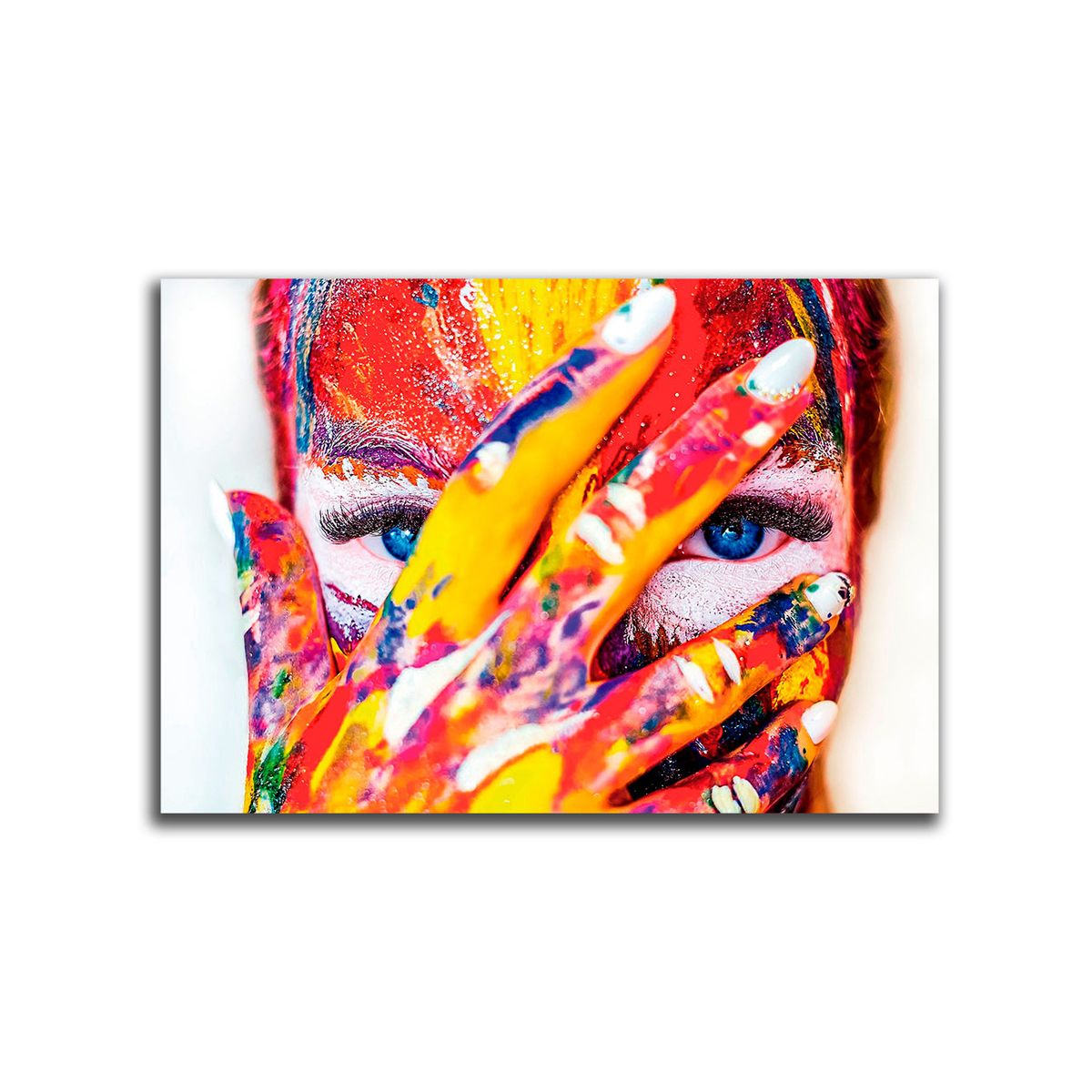 VENECIA - Cuadro Mujer Pintada XL (115 x 78 cm)