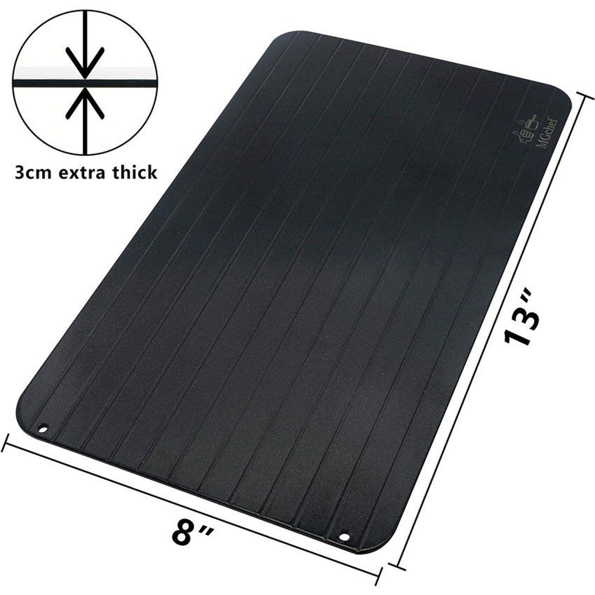 ZHOPI CO - Tabla Para Descongelar Carne Alimentos Congelados Bandeja Rapido