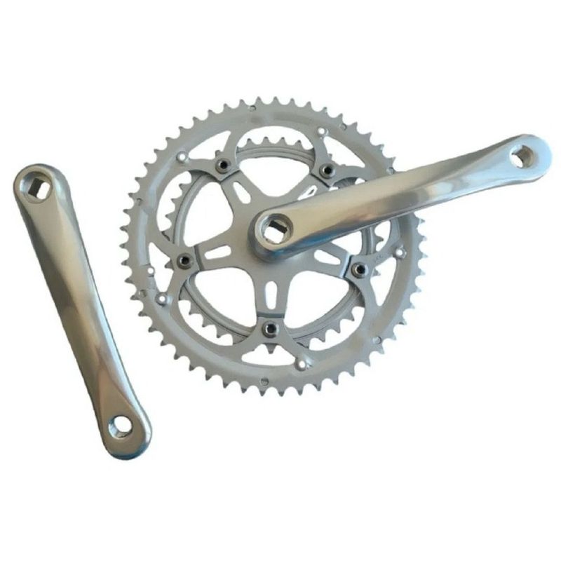 MILLENIUM - Doble Plato Biela Aluminio 3953T 170mm biplato Bta ruta