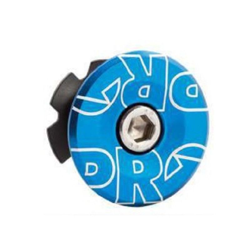 PRO - Tapon Pro Aluminio 1 1/8 Conix Para Espigo Bicicleta Azul