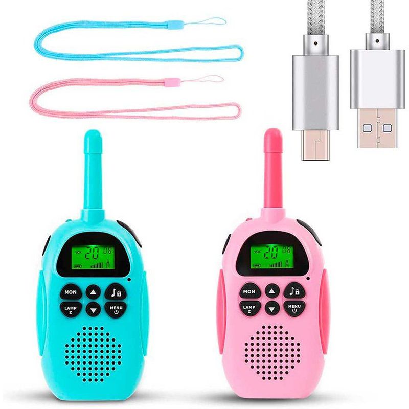 ZHOPI CO - Walkie Talkies Boquitoquis Niño Y Niña Recargables X 2