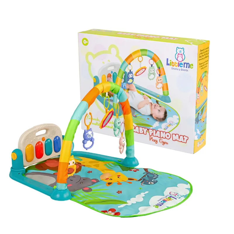 BEBESIT - Gimnasio Para Bebes Con Piano Little Me Estimulacion Temprana