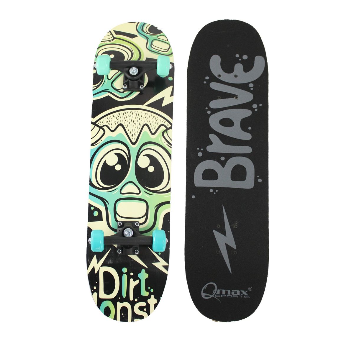 QMAX - Patineta Skateboard Para niños Patineta Tabla Monopatin