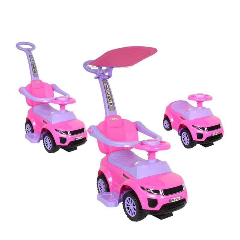 PRINSEL - Carro montable paseador Corre Pasillo para Bébes capota Rojo Bebesit