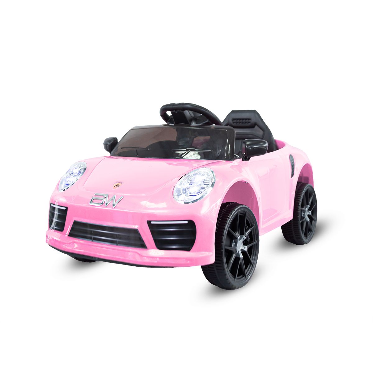 PRINSEL - Carro Electrico Niño Montable Spider Rosa 6V Prinsel