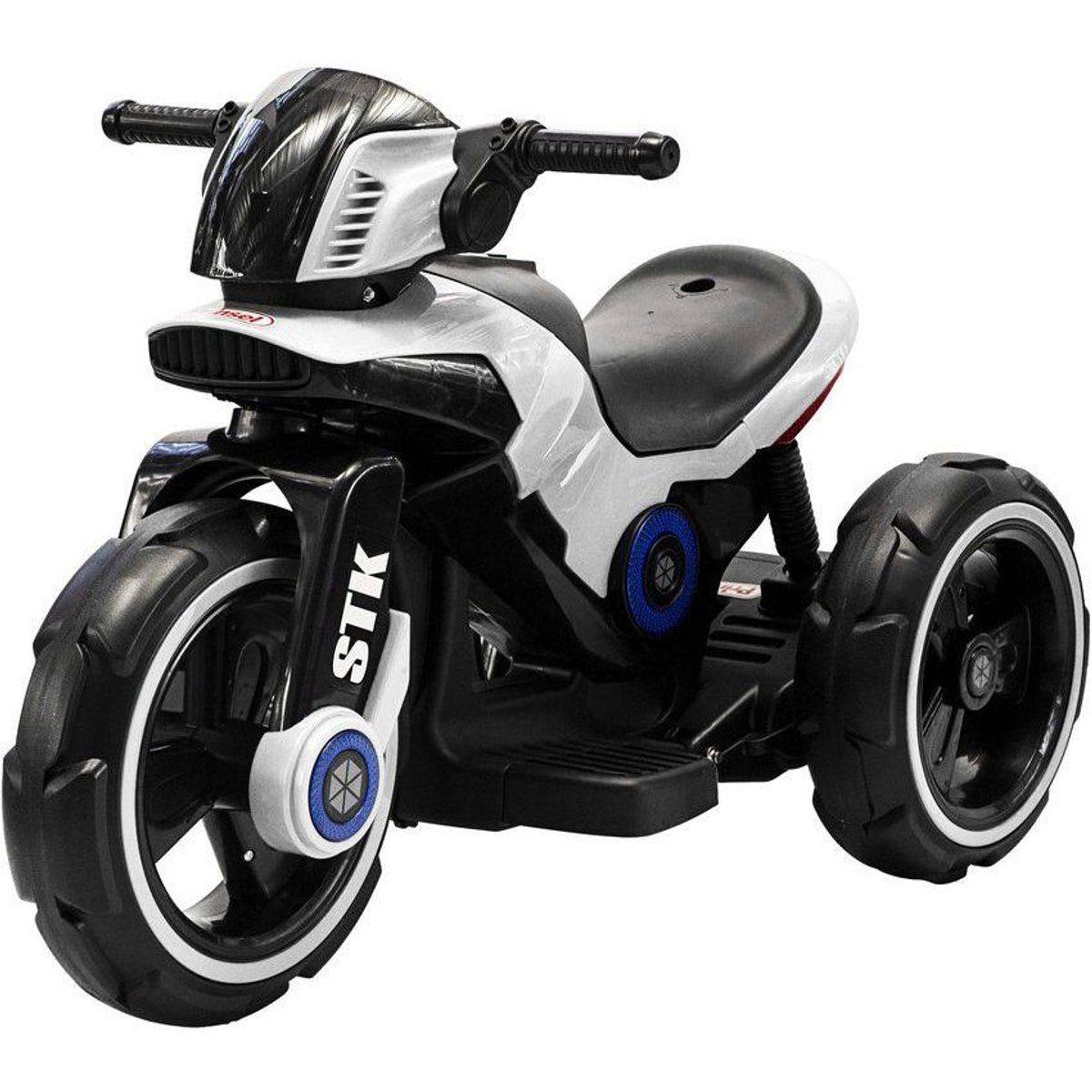 PRINSEL - Moto Electrica Recargable niños niñas Star Trek Blanco