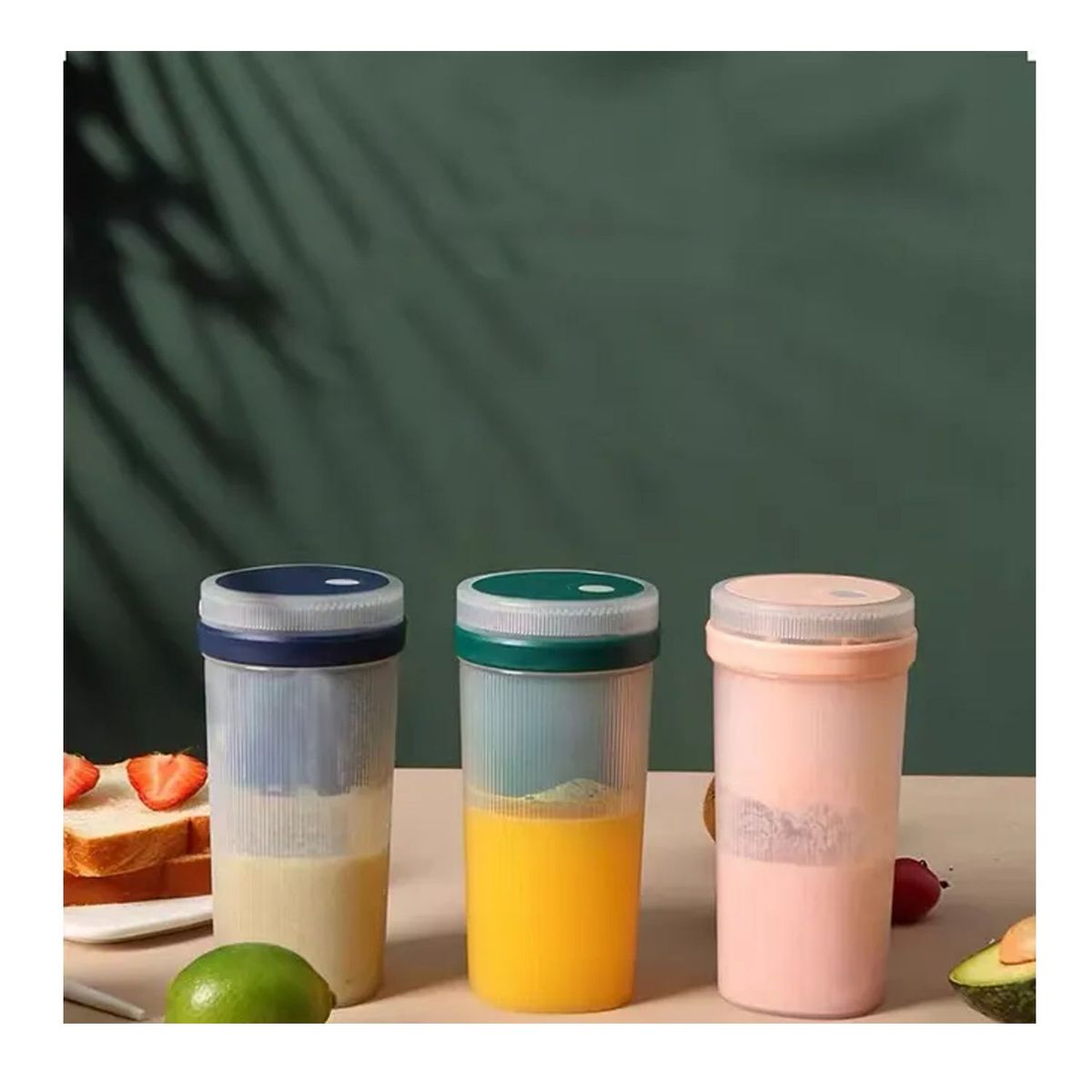 ONE PIXEL - Licuadora Mini Personal De Frutas Usb Rosado Portatil ONE PIXEL.