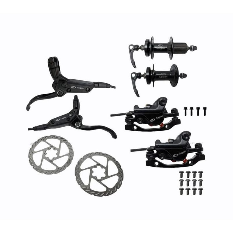 LOGAN - Juego Freno Disco Hidraulicos Logan M220 Cassette