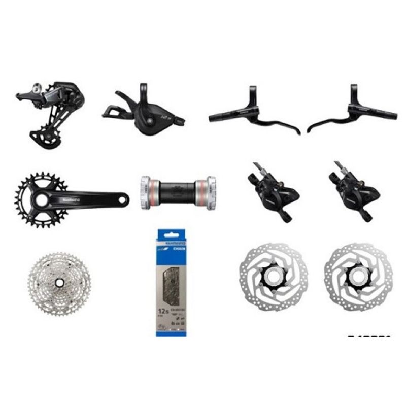 SHIMANO - Grupo Shimano No Series MTB 1x12 Microspline