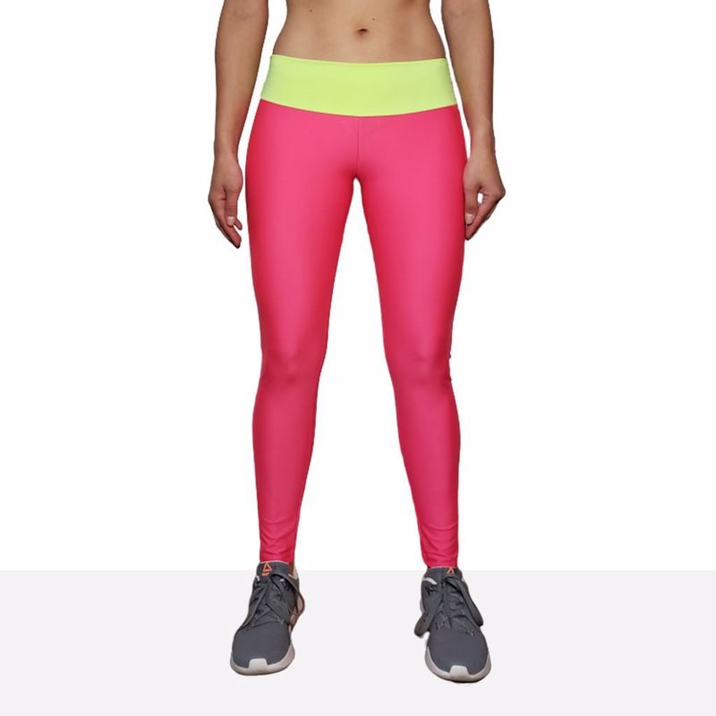 TYKHE - Leggings Deportivo Tobillero Mujer Tykhe Karima Fucsia