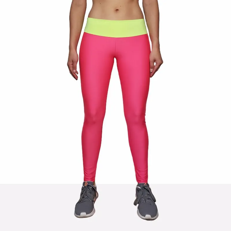 TYKHE - Leggings Deportivo Tobillero Mujer Tykhe Karima Fucsia