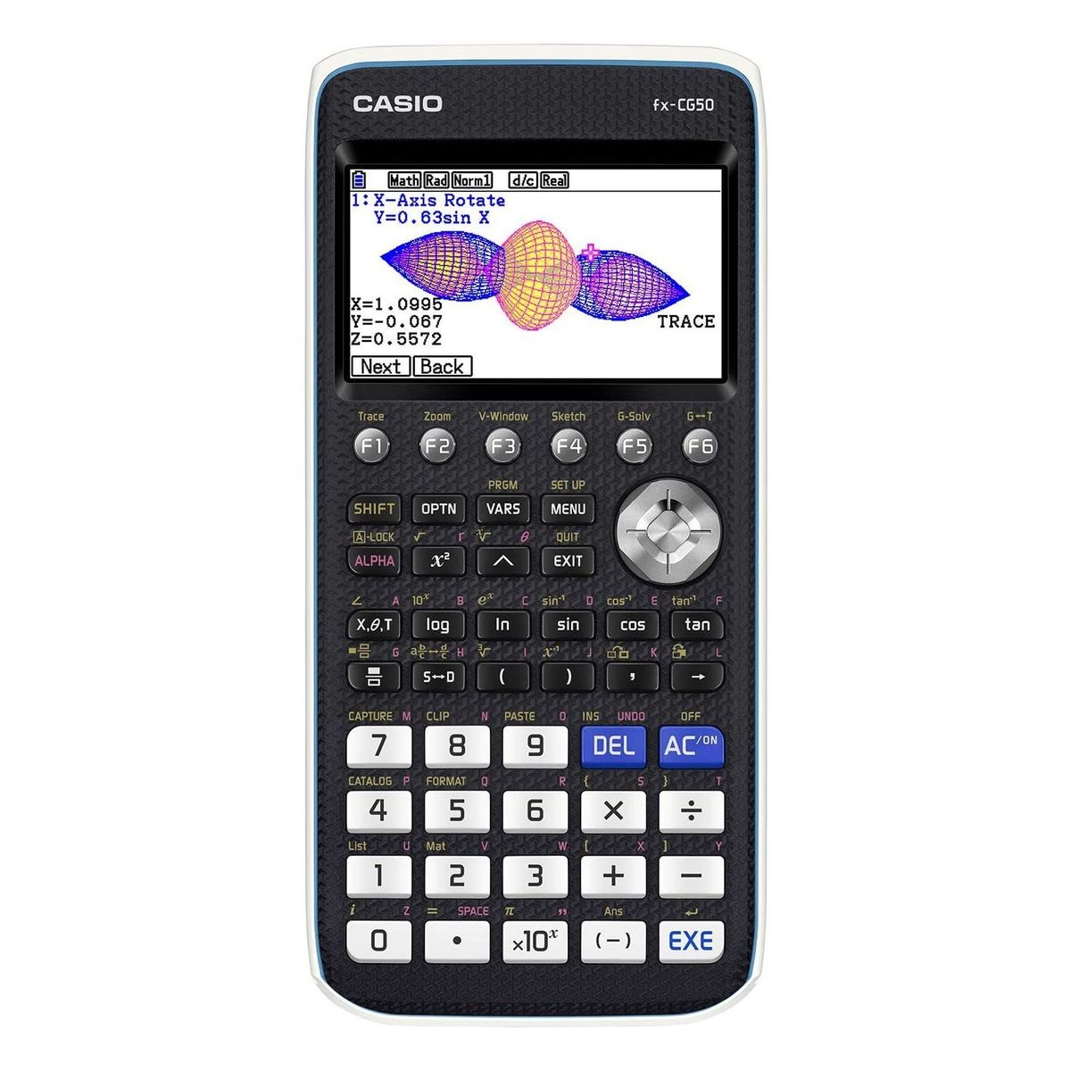 CASIO - Calculadora Casio Cientifica Cg50 Graficadora Pantalla LCD
