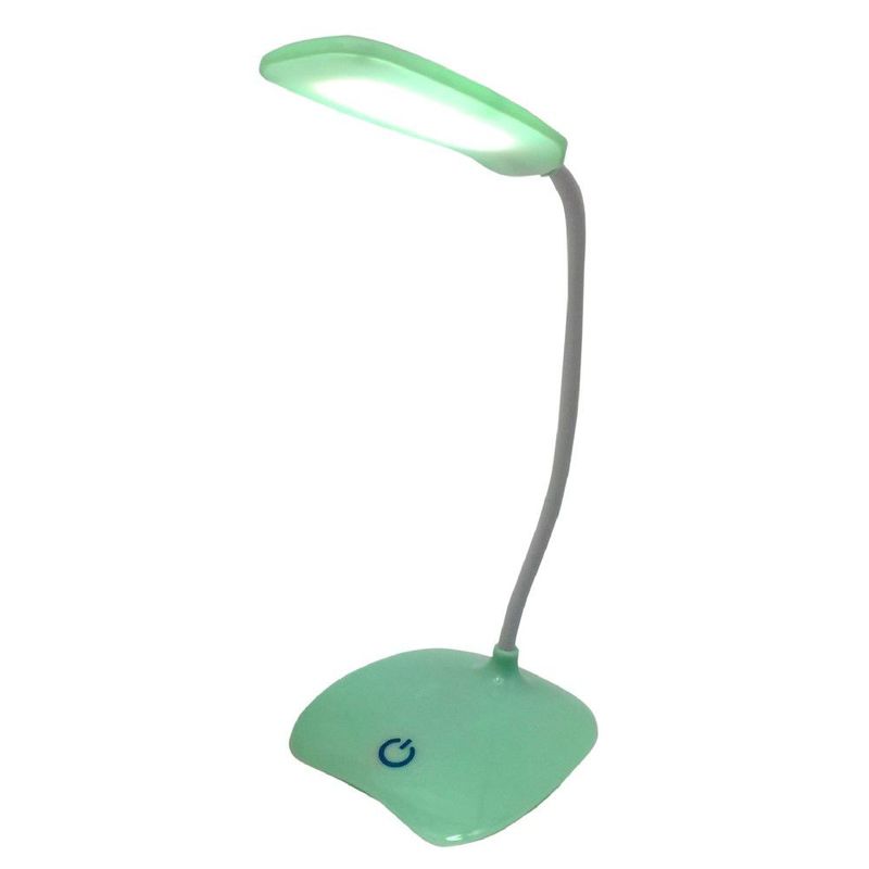 ZHOPI CO - Lampara led flexible recargable touch escritorio mesa