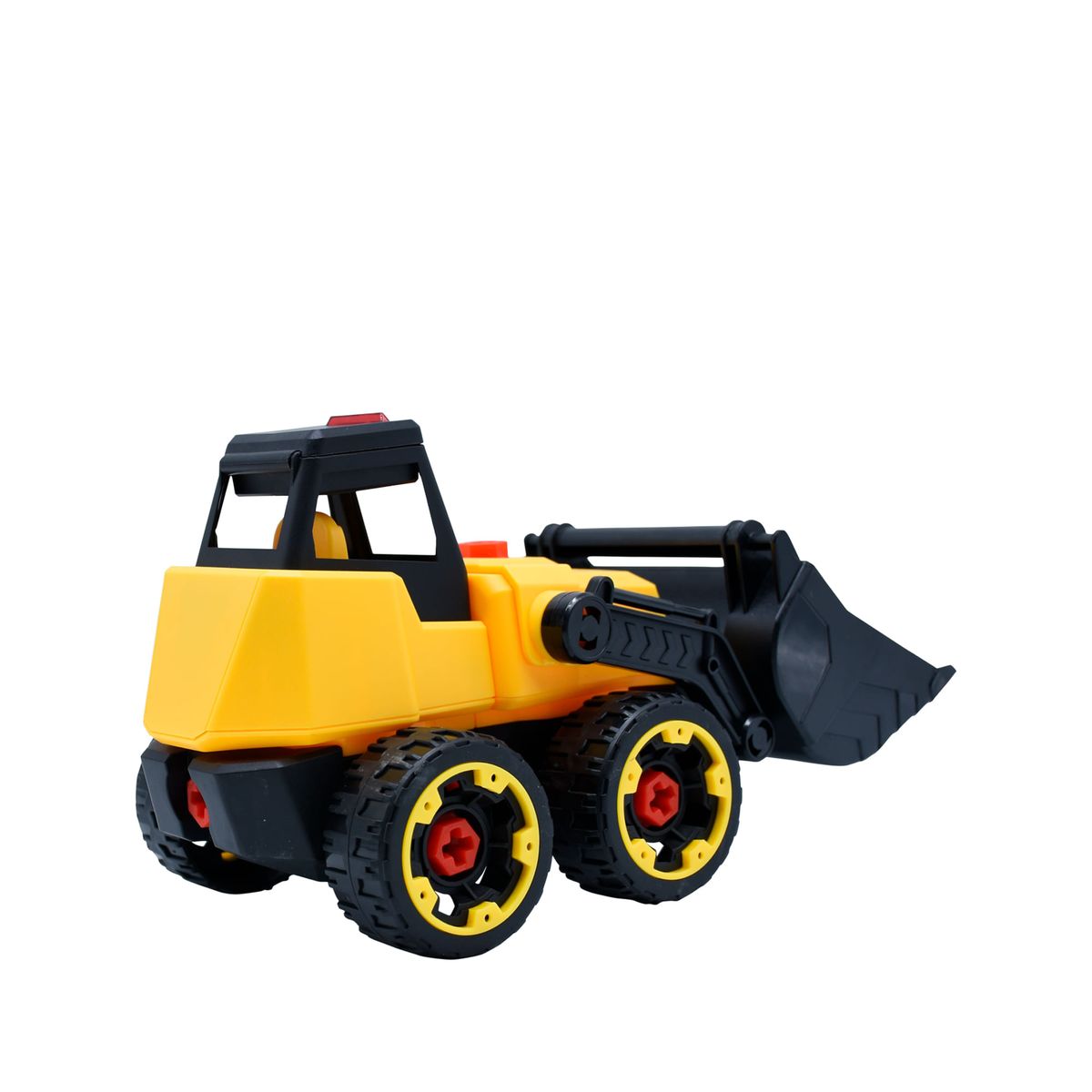 TOYLOGIC - Carro Fricción Diseño Excavadora Armar Y Desarmar Toy Logic