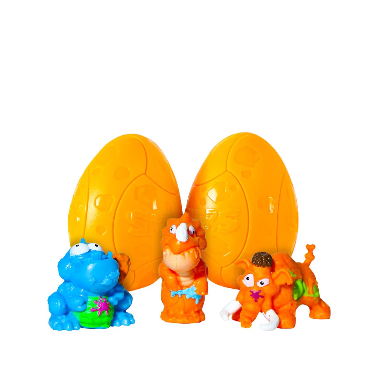 TOY LOGIC - Smashers pack por 3 dino huevo sorpresa zuru