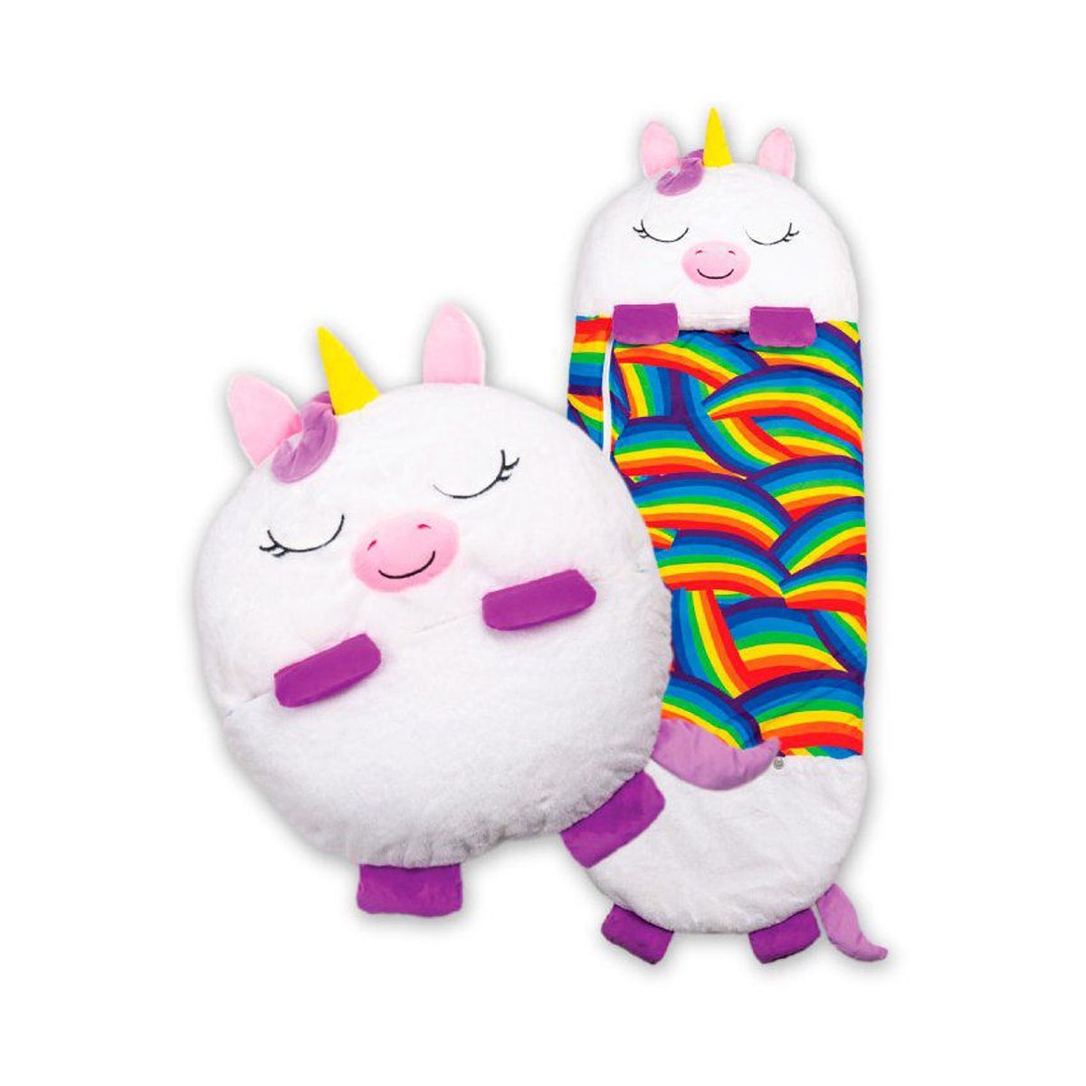 HAPPY NAPPERS - Saco de dormir para niños happy nappers unicornio blanco