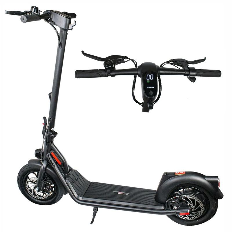 GENERICO - Scooter Patineta Eléctrica Speed Max Freno De Disco 400w Led