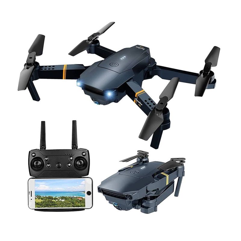 ONE PIXEL - Drone Plegable Con Cámara Wifi 24G FPV Control Altura 998W