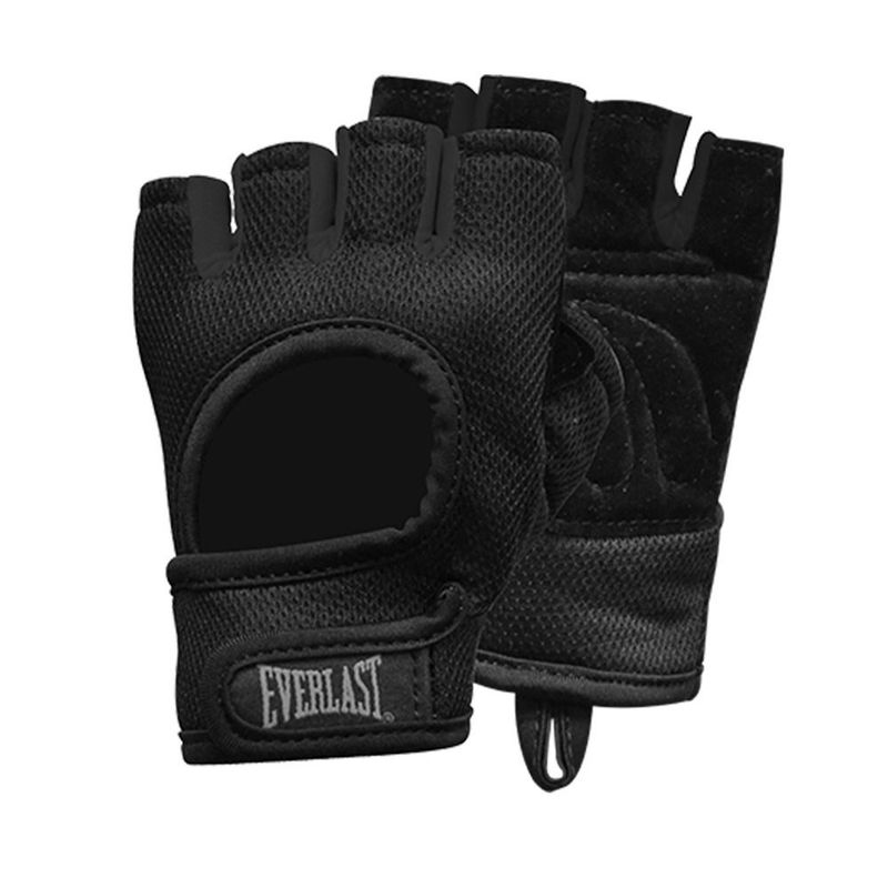 EVERLAST - Guantes de pesas velvet everlast negro