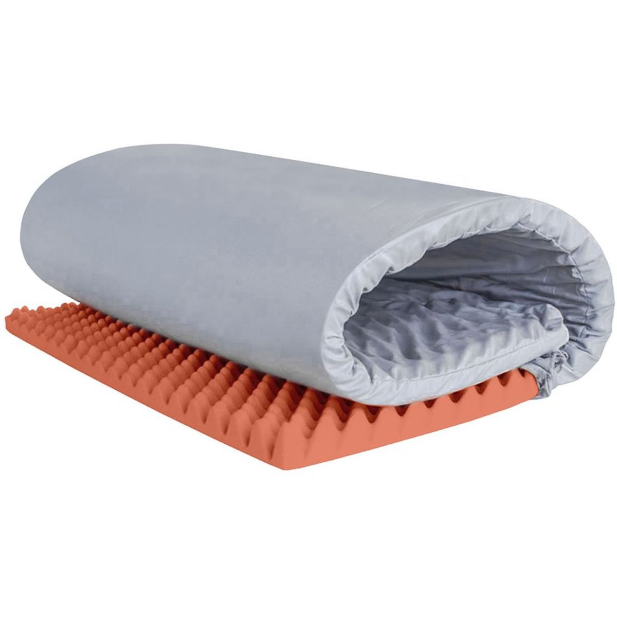 DORMILANDIA - Colchoneta antiescaras gris sencilla 100x190 cm dormilandia