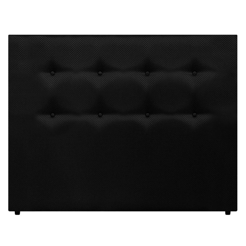 DORMILANDIA - Cabecero para cama queen dublin negro