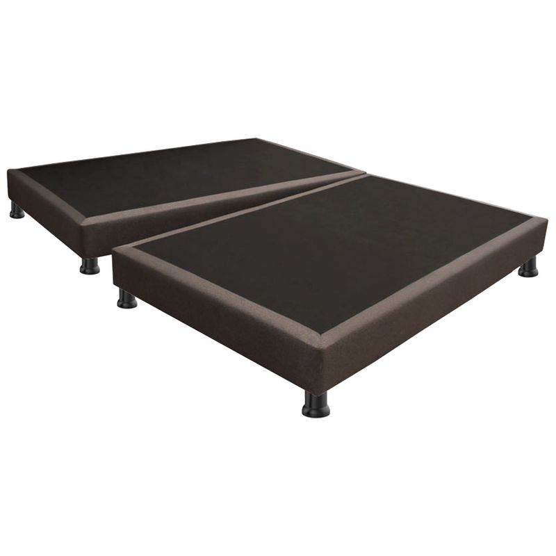 DORMILANDIA - Base cama dividida café queen 160x190 dormilandia