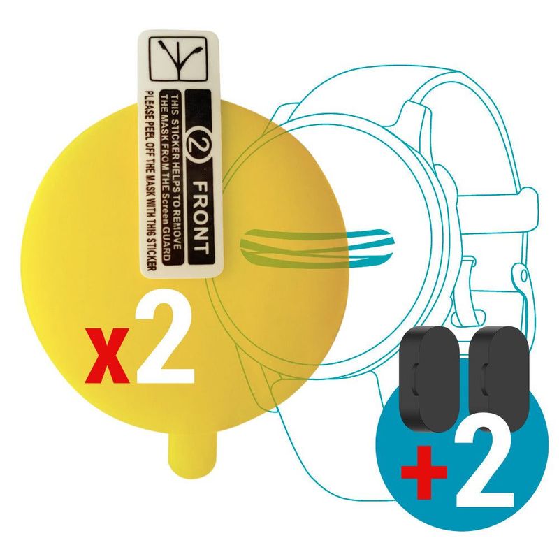 GENERICO - Protector para Garmin Venu 2s x2  Tapa x2