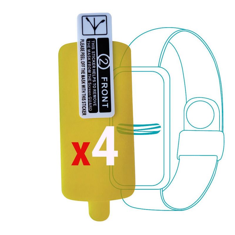 GENERICO - Protector para Huawei Huawei Band 6  Honor Band 6 x4