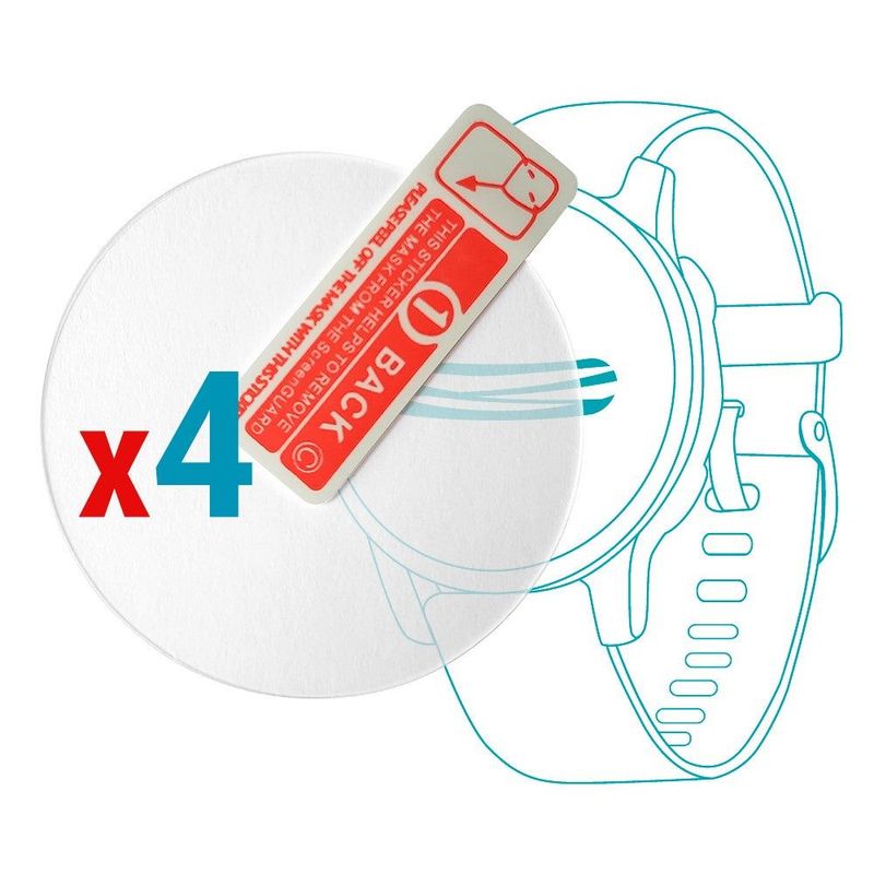 GENERICO - Protector para Xiaomi Amazfit Pace x4.