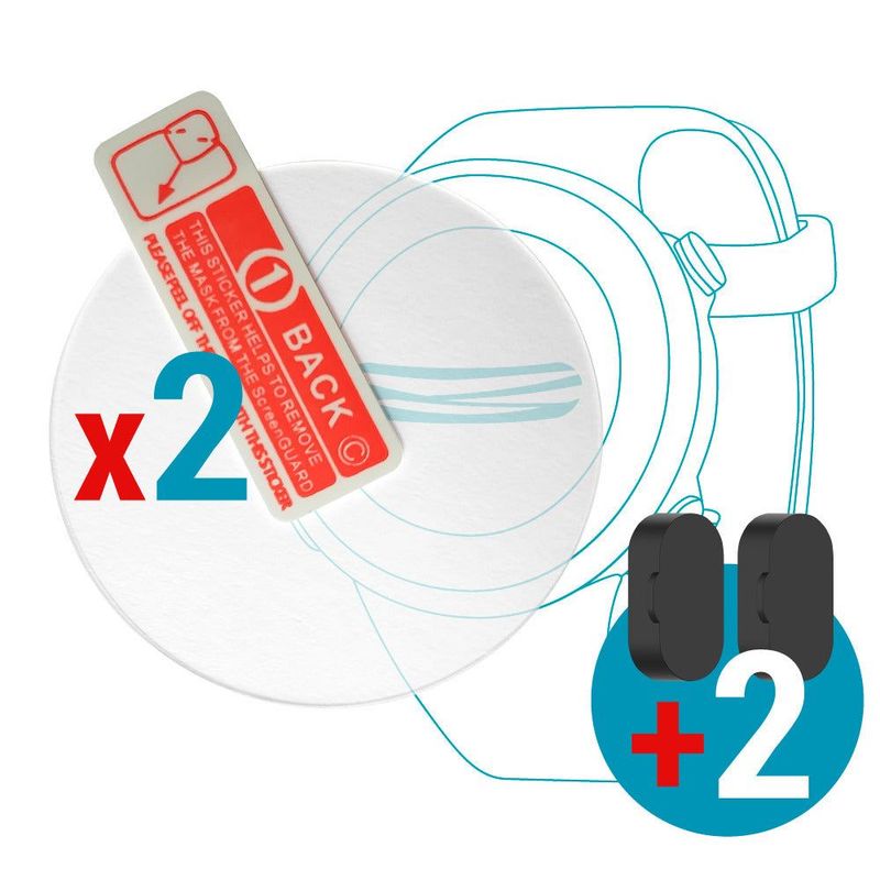 GENERICO - Protector para Garmin Instinct x2  Tapa x2