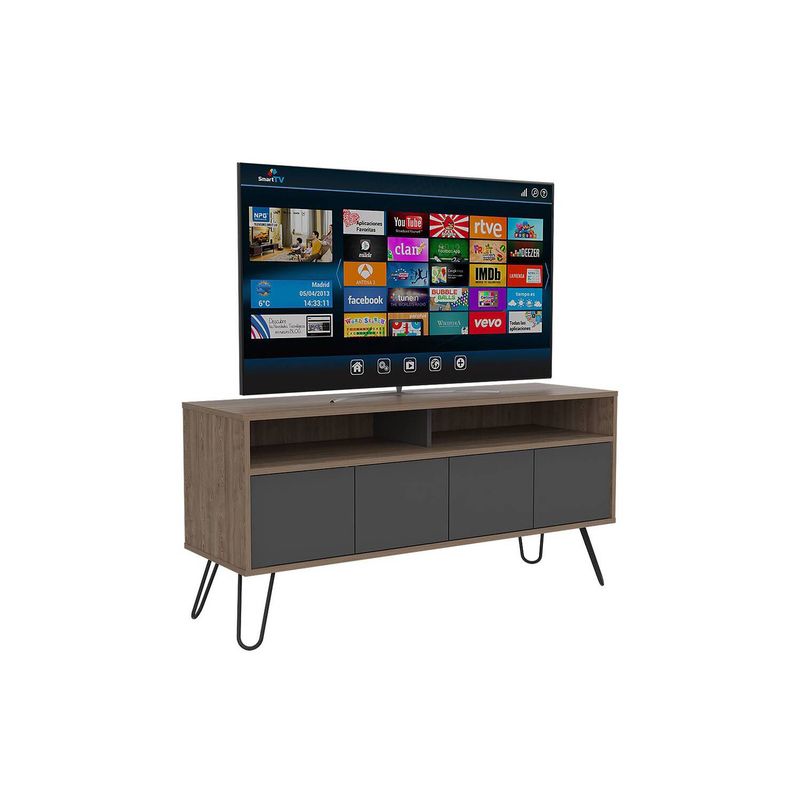 EKONOMODO COLOMBIA - Rack tv decor miel plomo