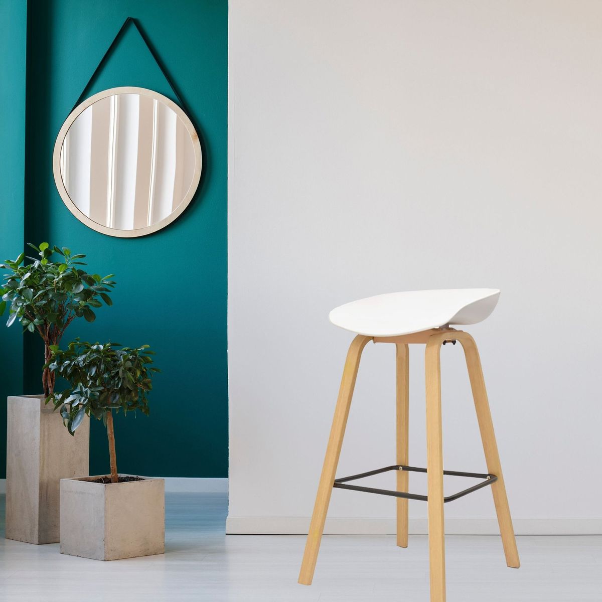 EKONOMODO COLOMBIA - Silla Bar Milyi Blanco