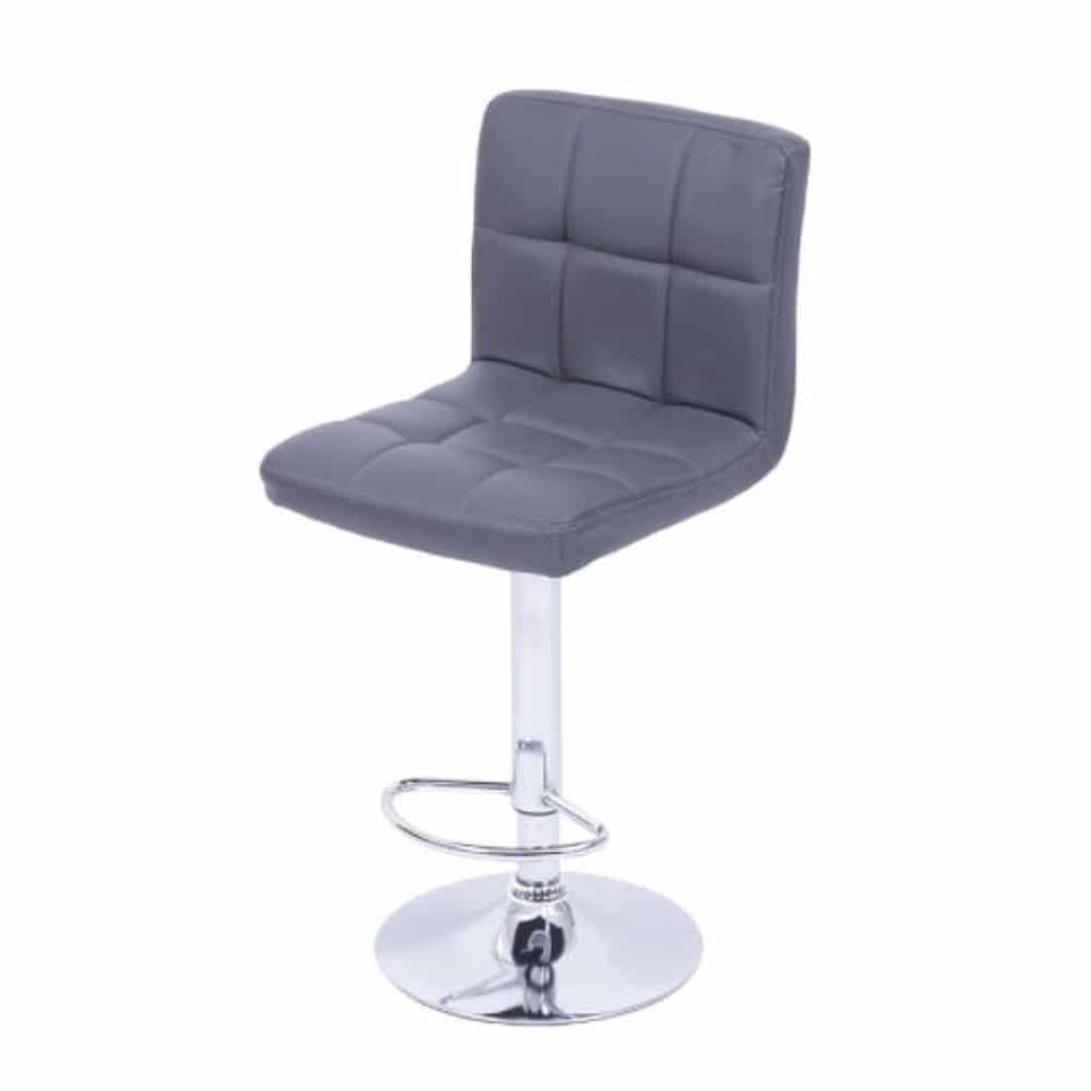 EKONOMODO COLOMBIA - Silla De Bar Leo Amarillo Y Gris Set X 2