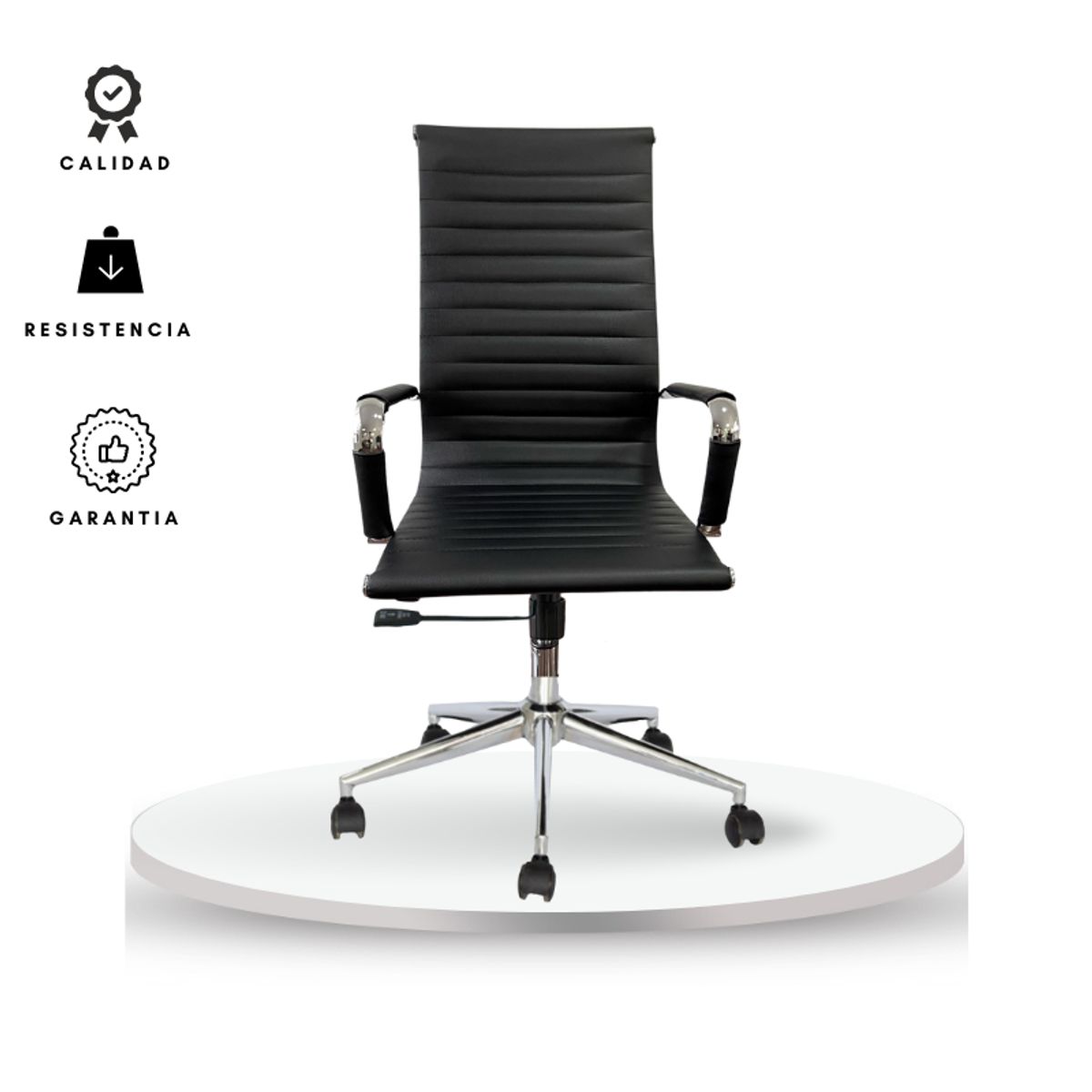 EKONOMODO COLOMBIA - Silla De Oficina Presidente Negro