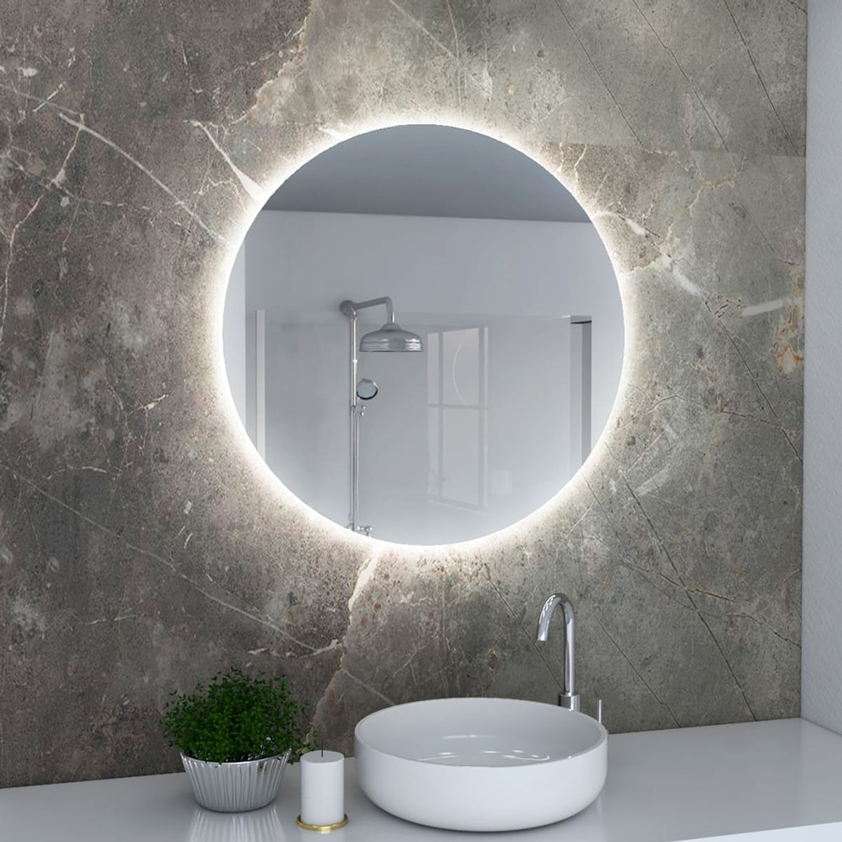 EKONOMODO COLOMBIA - Espejo Quedec Led Touch