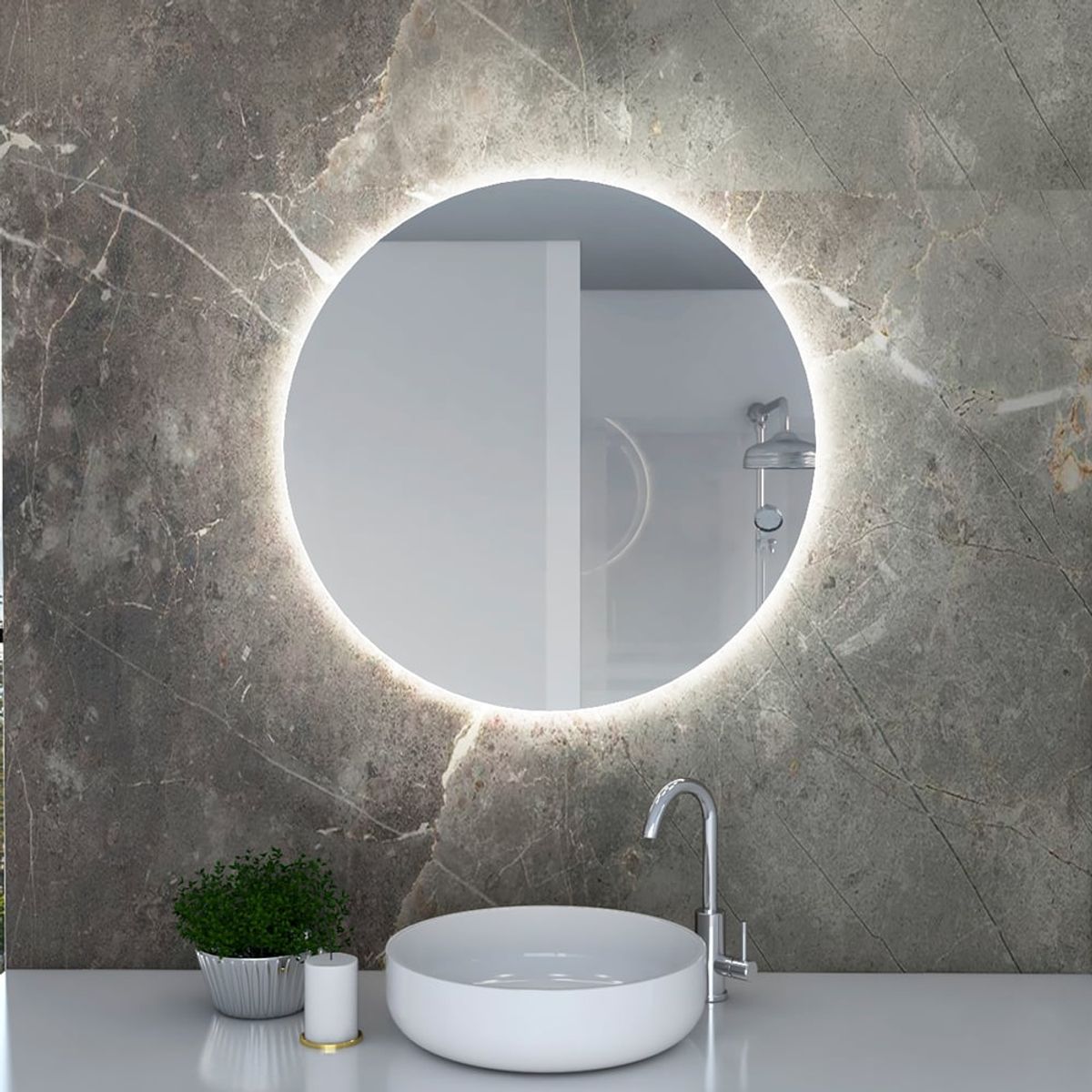 EKONOMODO COLOMBIA - Espejo Quedec Led Touch