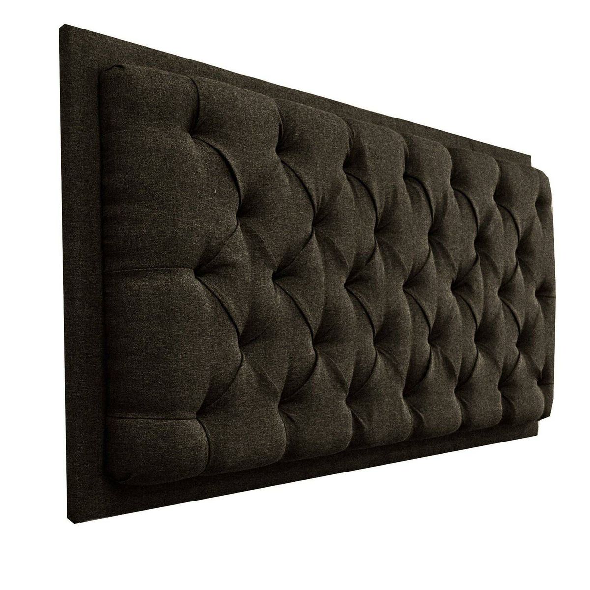 MUEBLES ONLINE - Cabecero de Colgar Dreamer Lino Café 140 cms