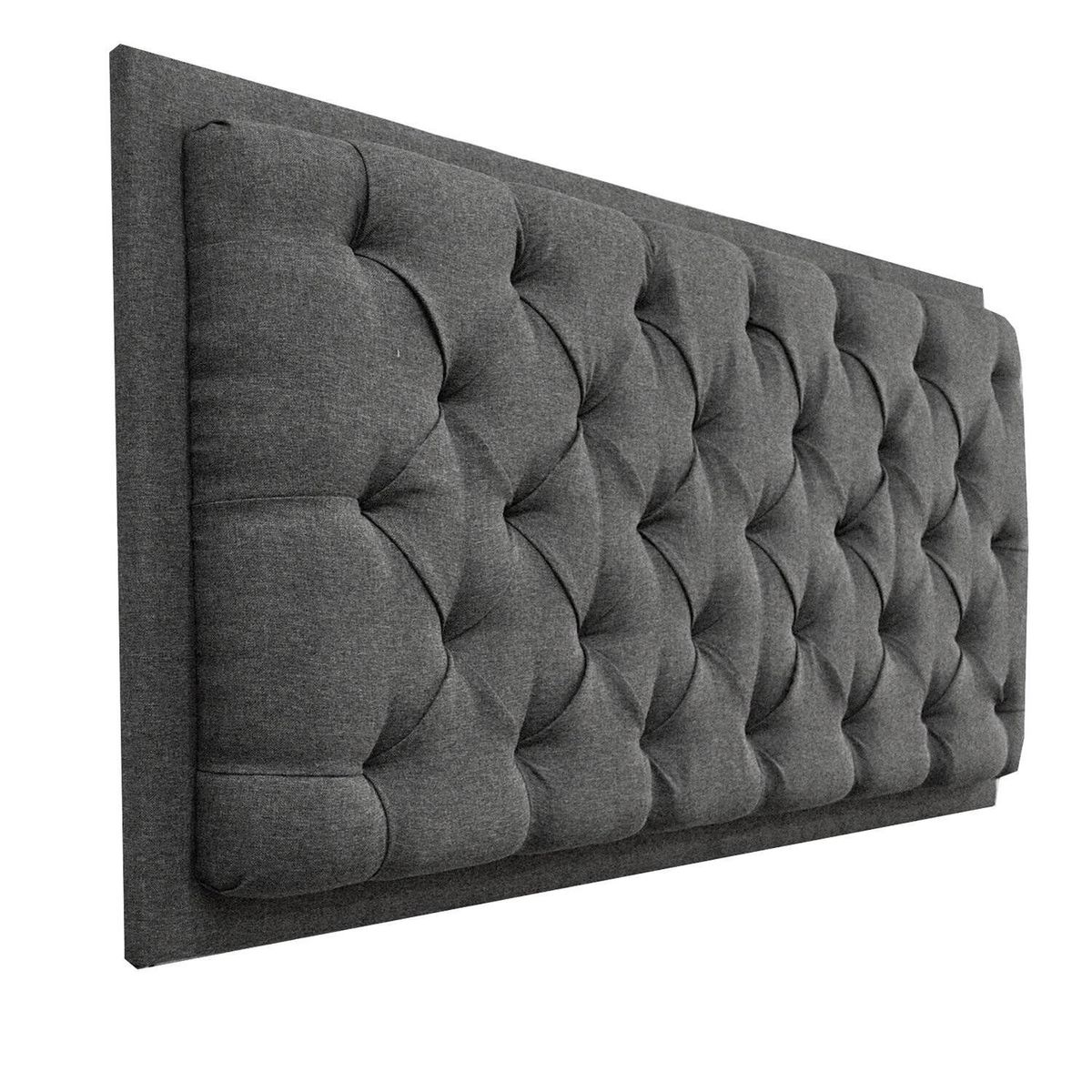 MUEBLES ONLINE - Cabecero de Colgar Dreamer lino gris 200 cms