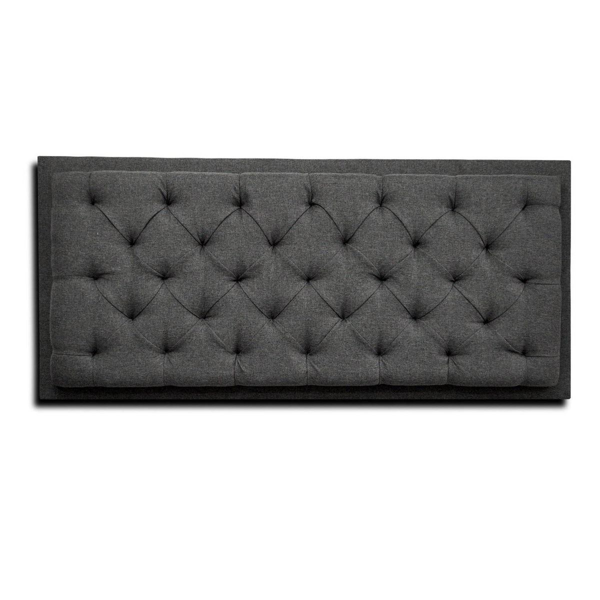 MUEBLES ONLINE - Cabecero de Colgar Dreamer lino gris 200 cms