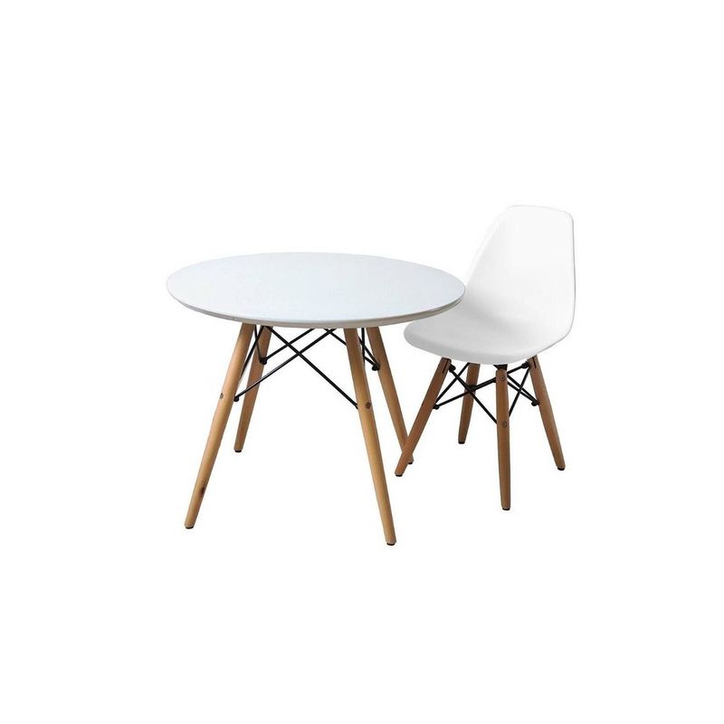 EKONOMODO COLOMBIA - Mesa eames infantil con  silla eames kids