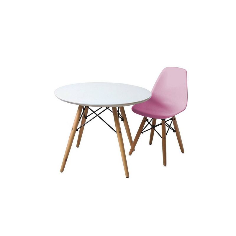 EKONOMODO COLOMBIA - Mesa eames infantil con silla eames kids