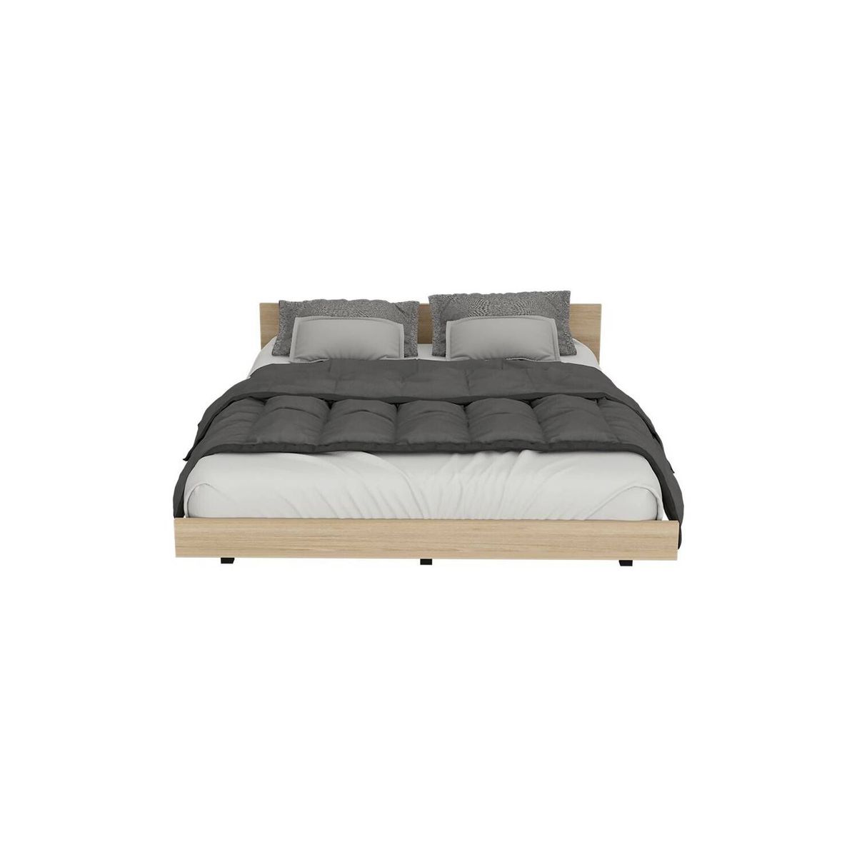 EKONOMODO COLOMBIA - Cama Doble Igneo Rovere